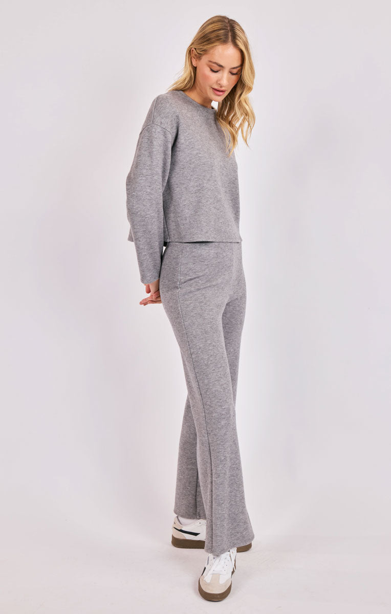 Downtown Wide Leg Knit Pants
