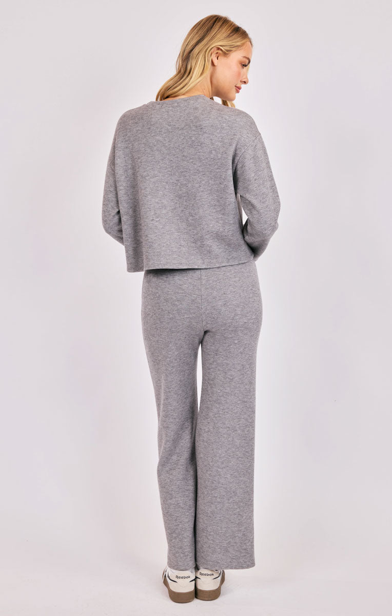Downtown Wide Leg Knit Pants