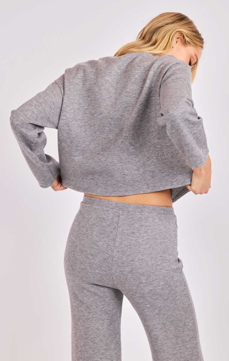 Downtown Wide Leg Knit Pants