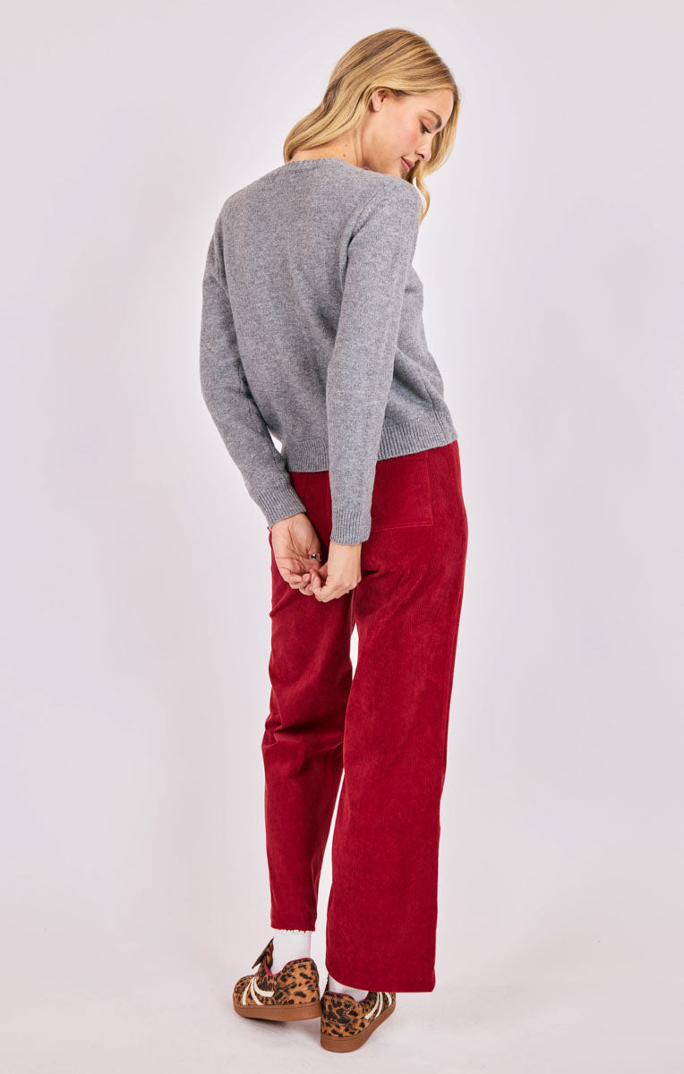 Leighton Heart Button Cardi