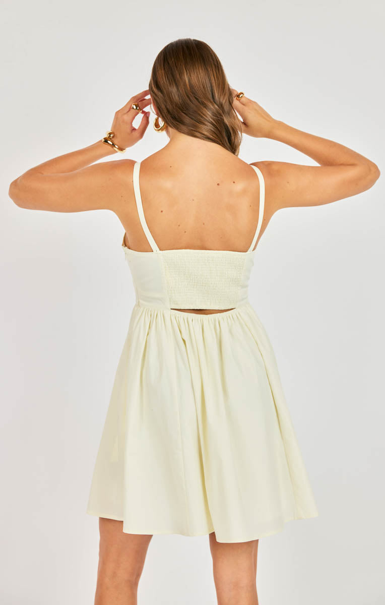 Shades On Cutout Mini Dress