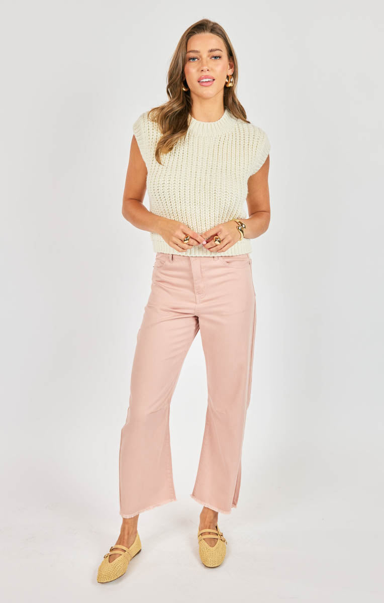 Chunky Hand Knit Tank