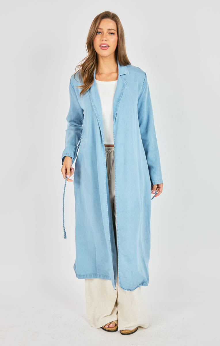 It's Pouring Duster Coat