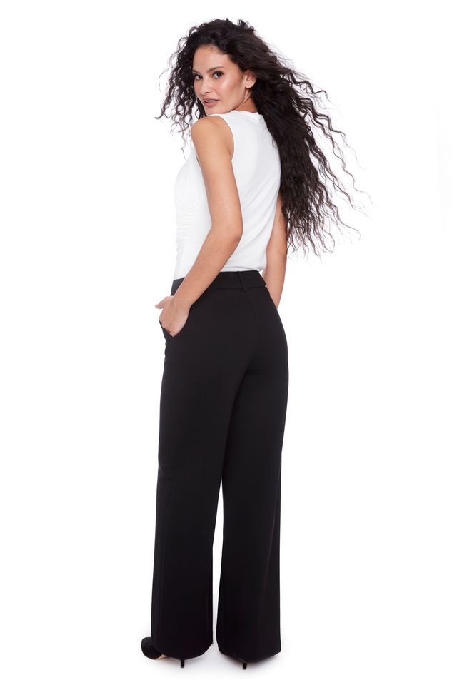 Sammy Ponte Wide Leg Pant