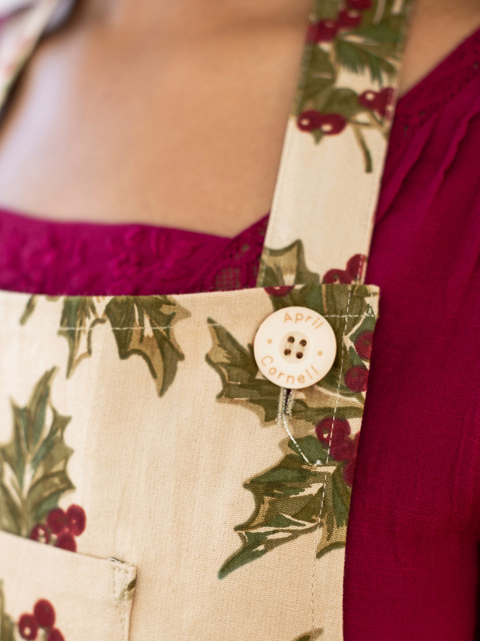Winterberry Chef's Apron