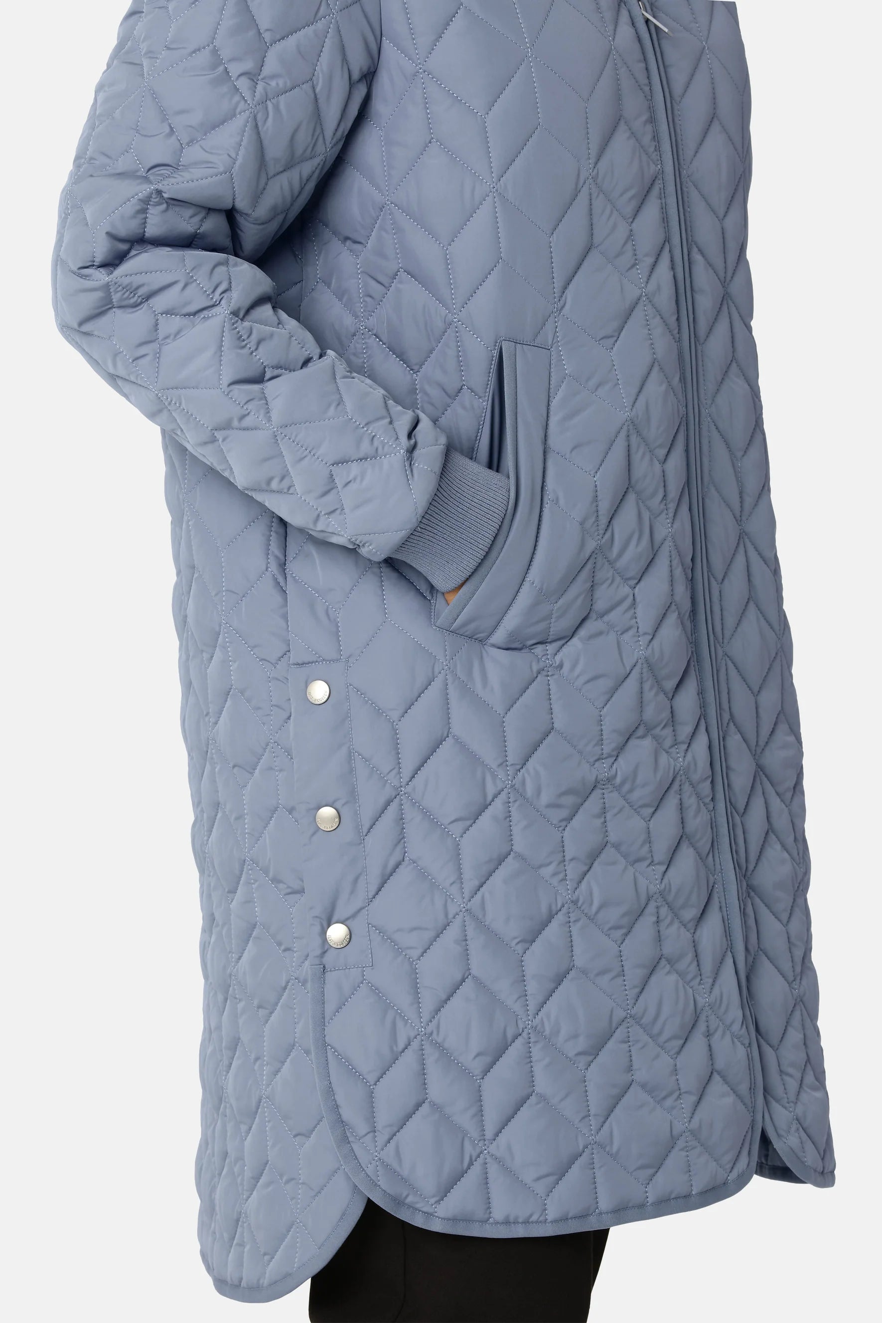 Ilse Jacobsen Long Quilted Coat ART06