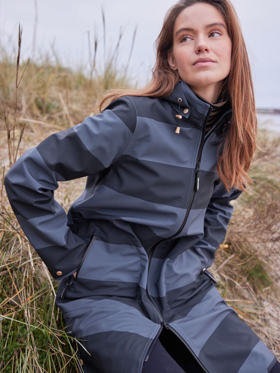 Ilse Jacobsen A-Line Soft Shell RainCoat128ST