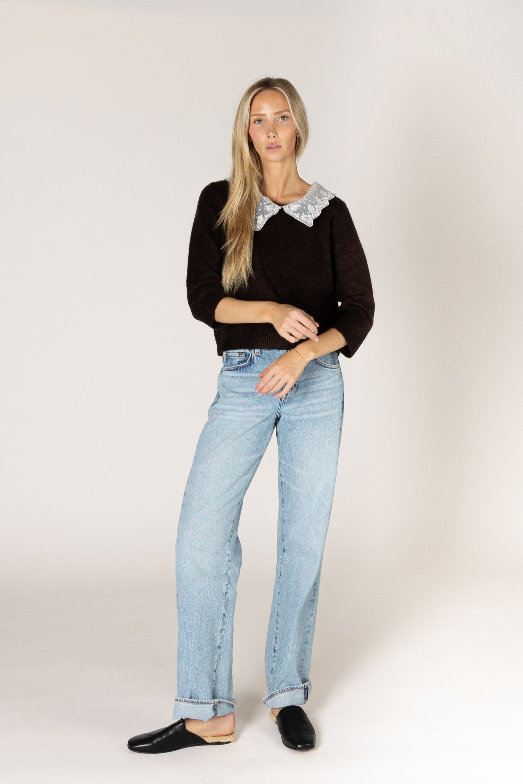 Ayla Collar Sweater