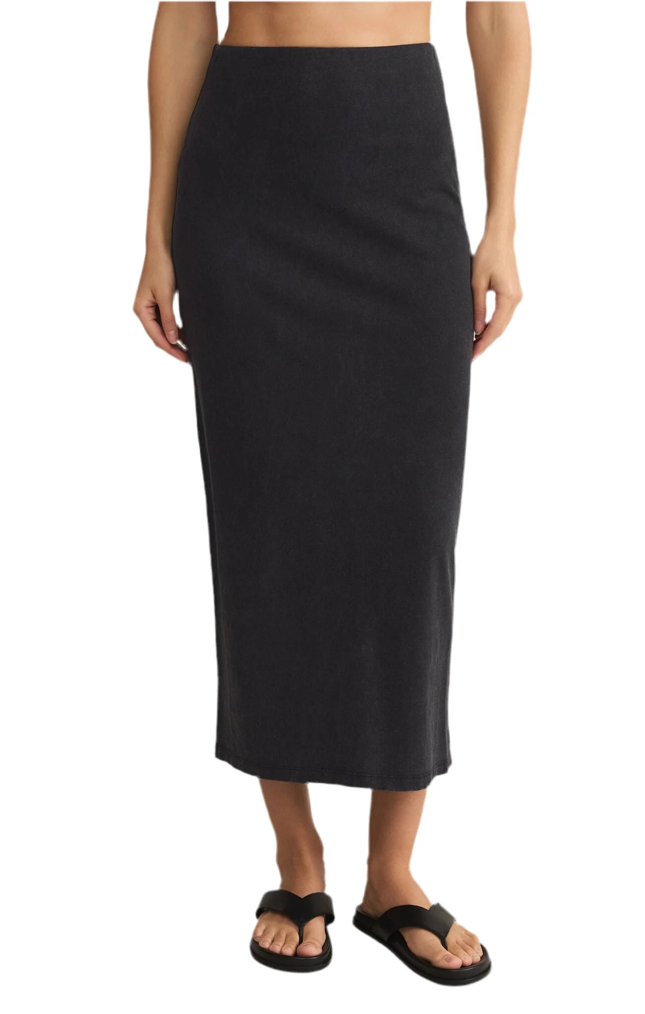 Gail Jersey Midi Skirt