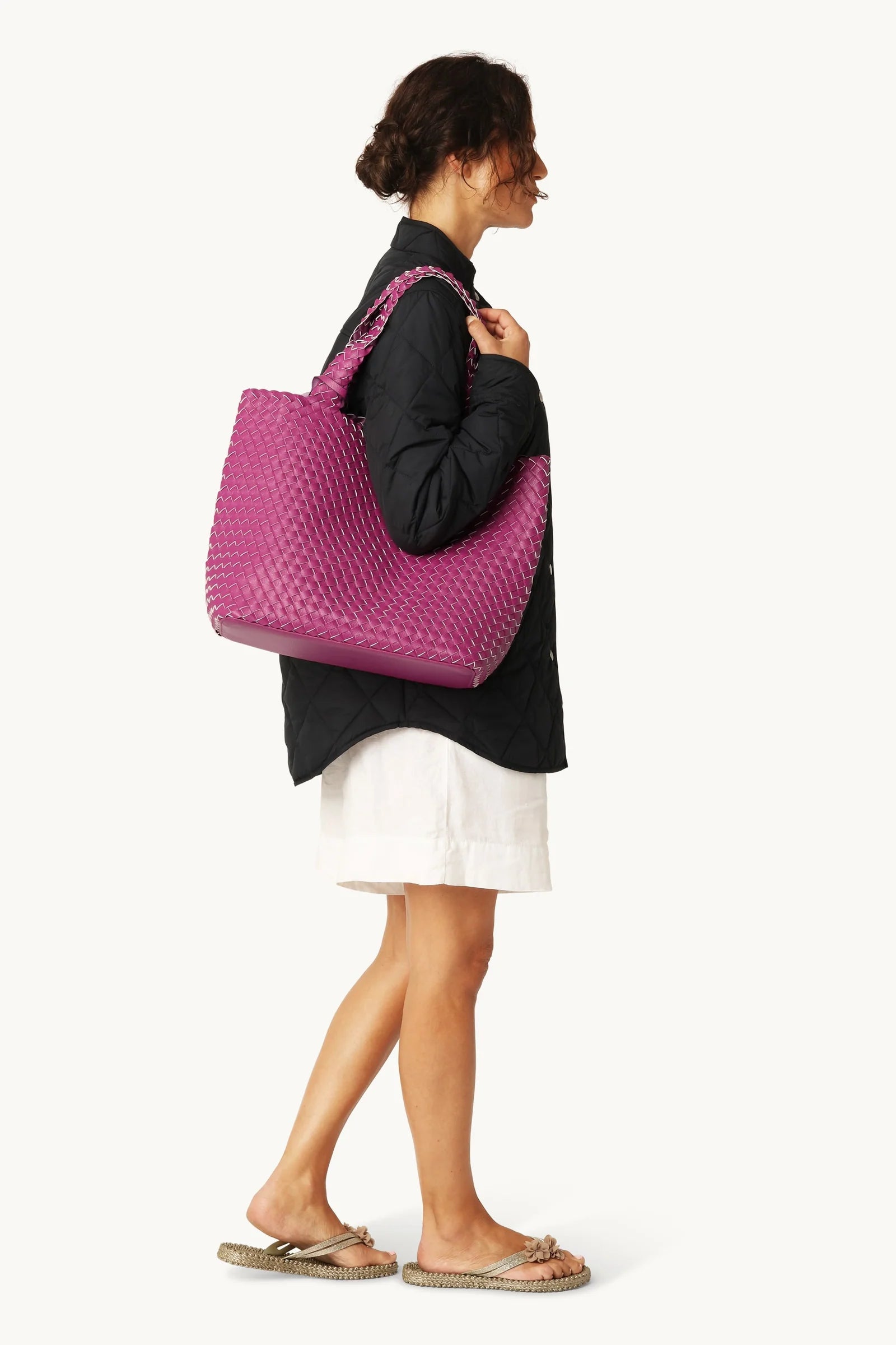 バッグ phenomenon tote bag Ilse Jacobsen Reversible Tote Bag BAG08 at Wild Lily