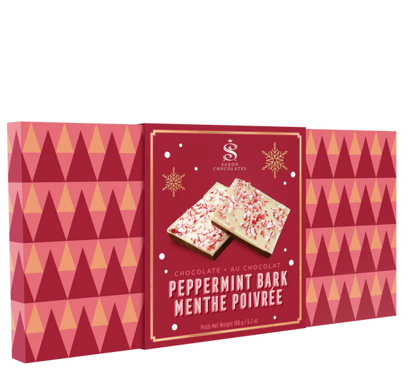 Chocolate Peppermint Bark Box