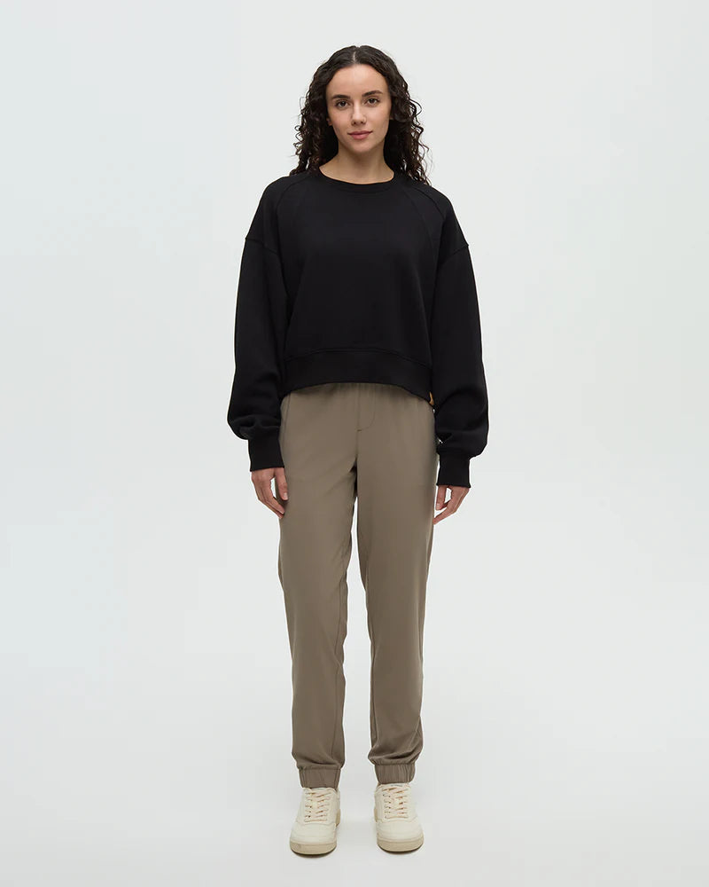 Bluffs Cropped Crew Sweatshirt