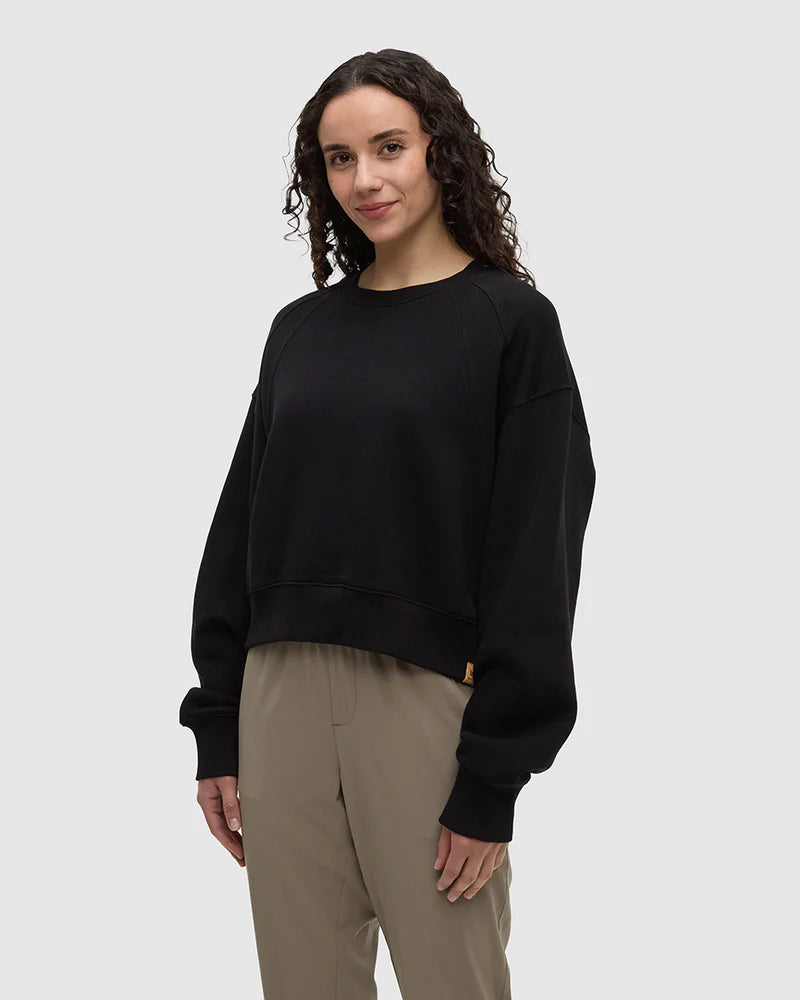 Bluffs Cropped Crew Sweatshirt