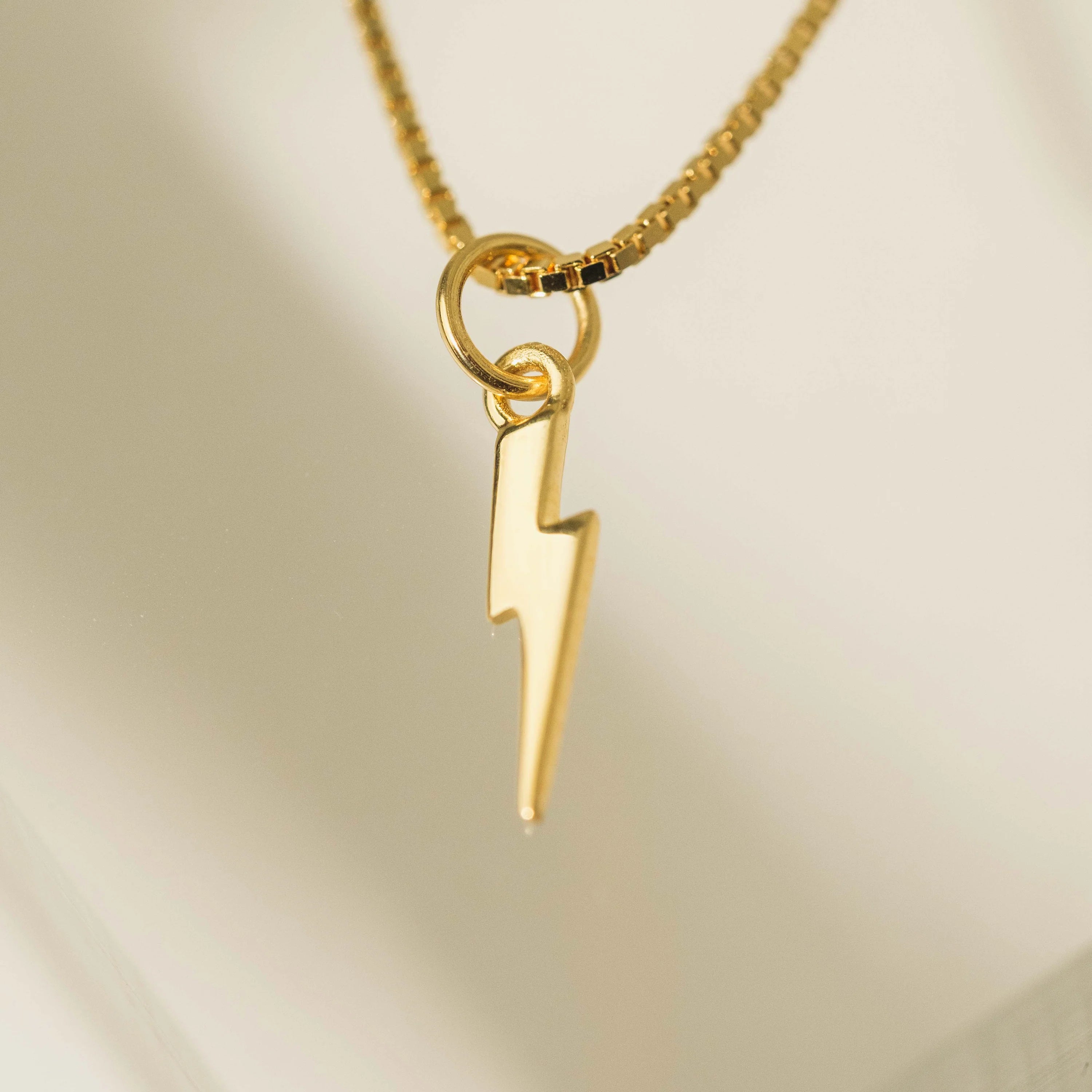 Bolt Charm Necklace
