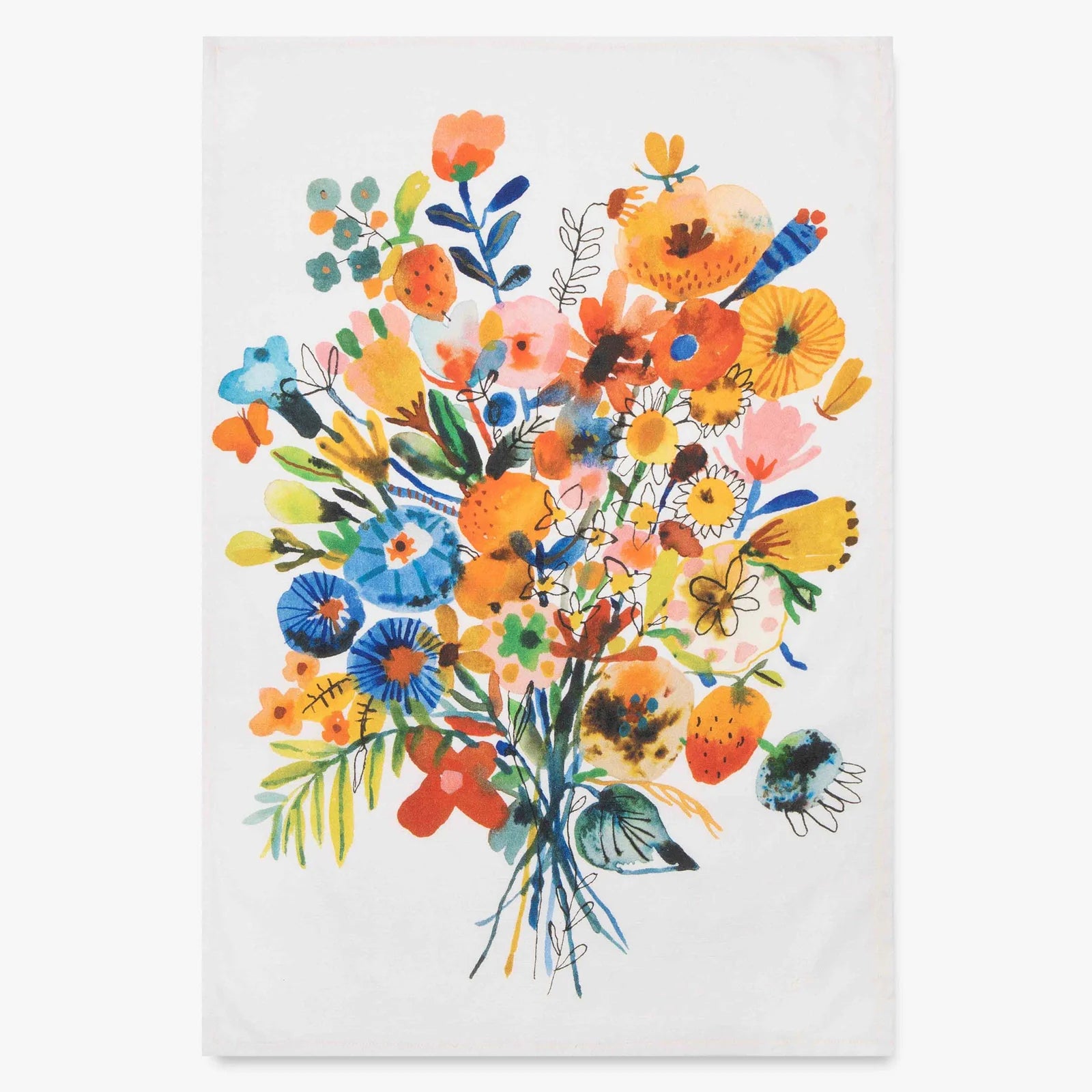 Bouquet Tea Towel