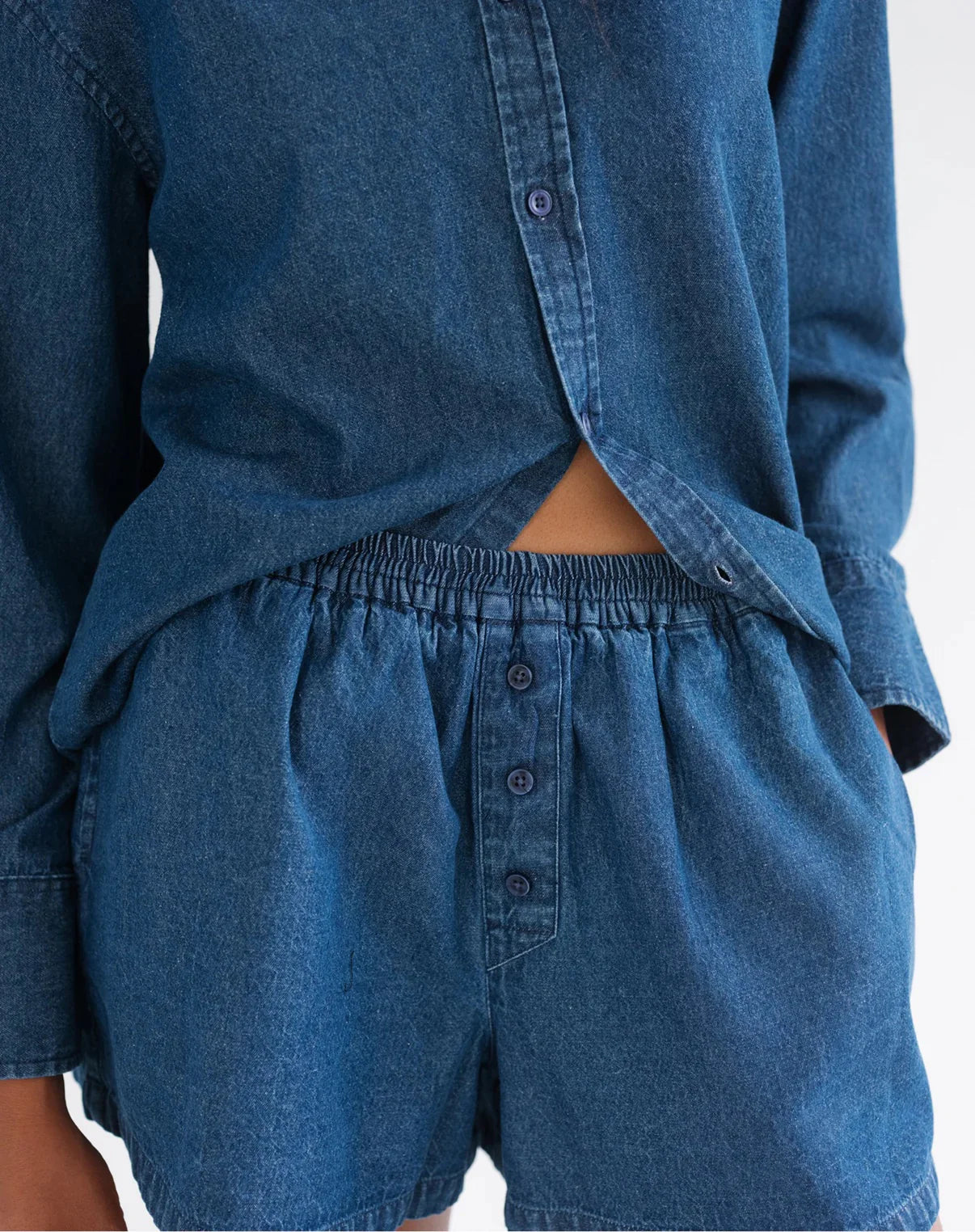 Denim Boxer Short