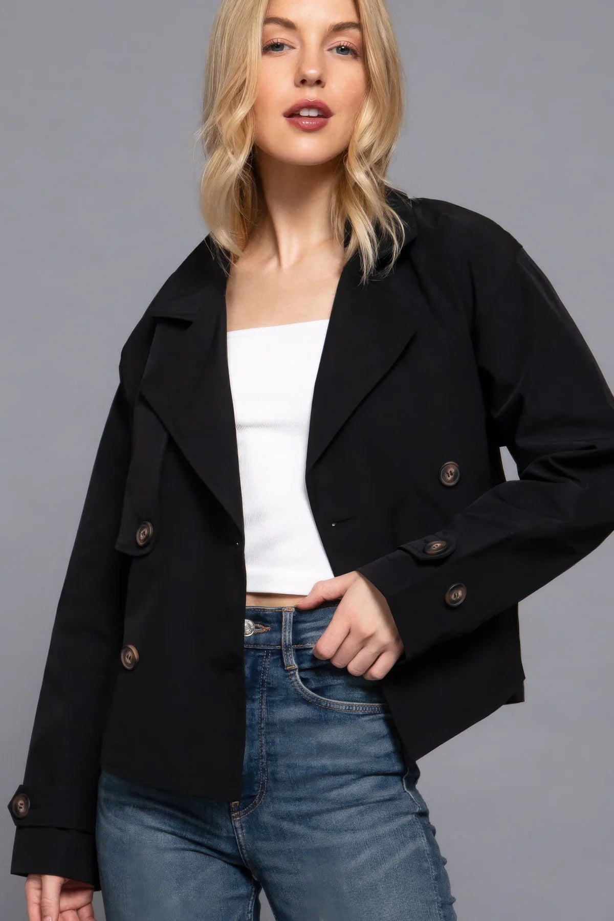 Mini Trench Jacket
