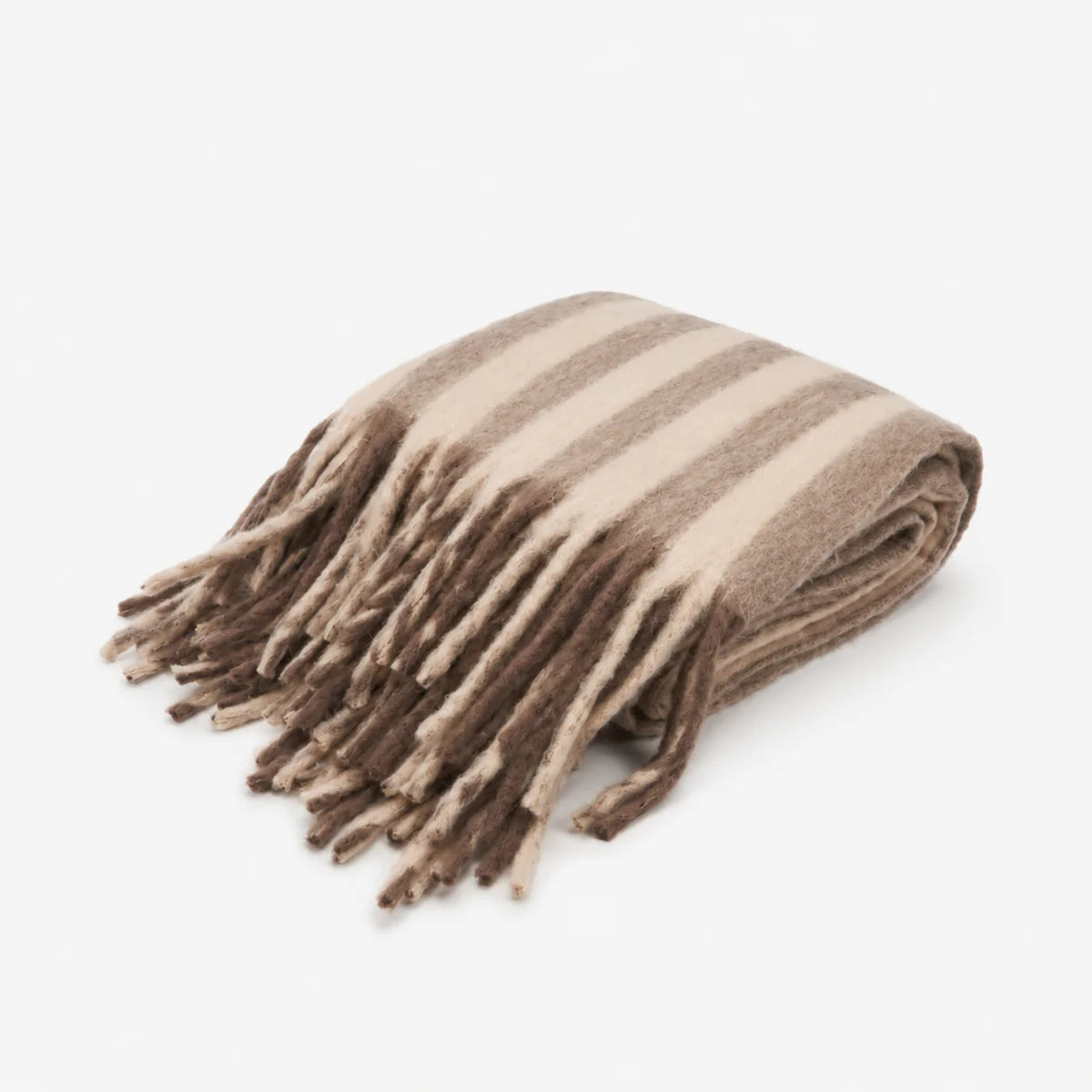 THE WOOL STRIPE THROW