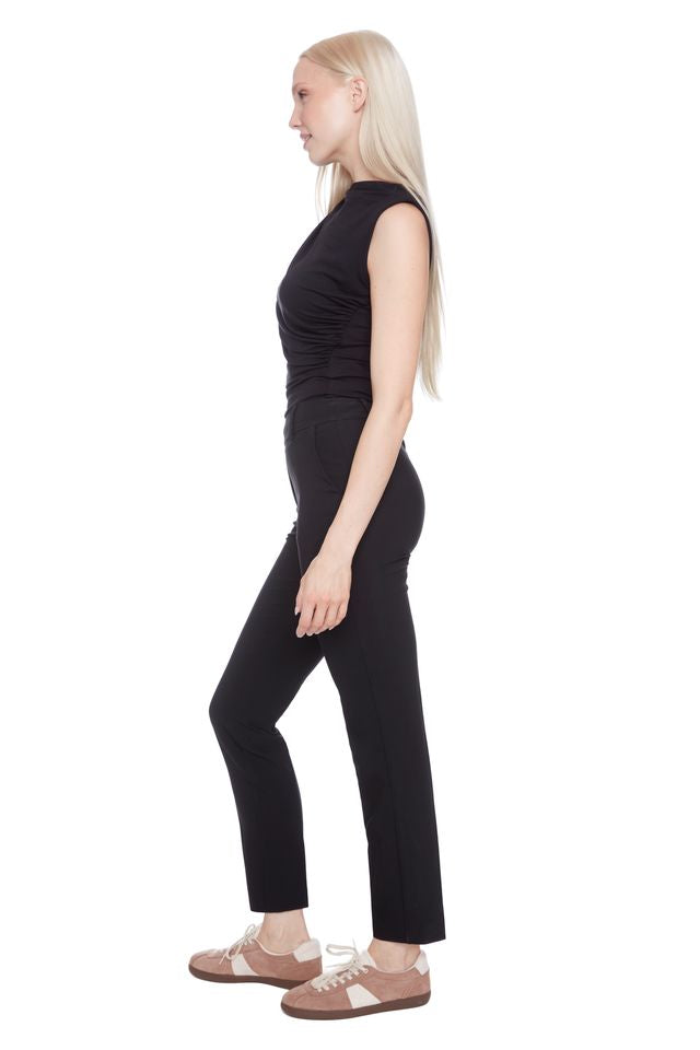 Sharon Ponte Straight Leg Crop