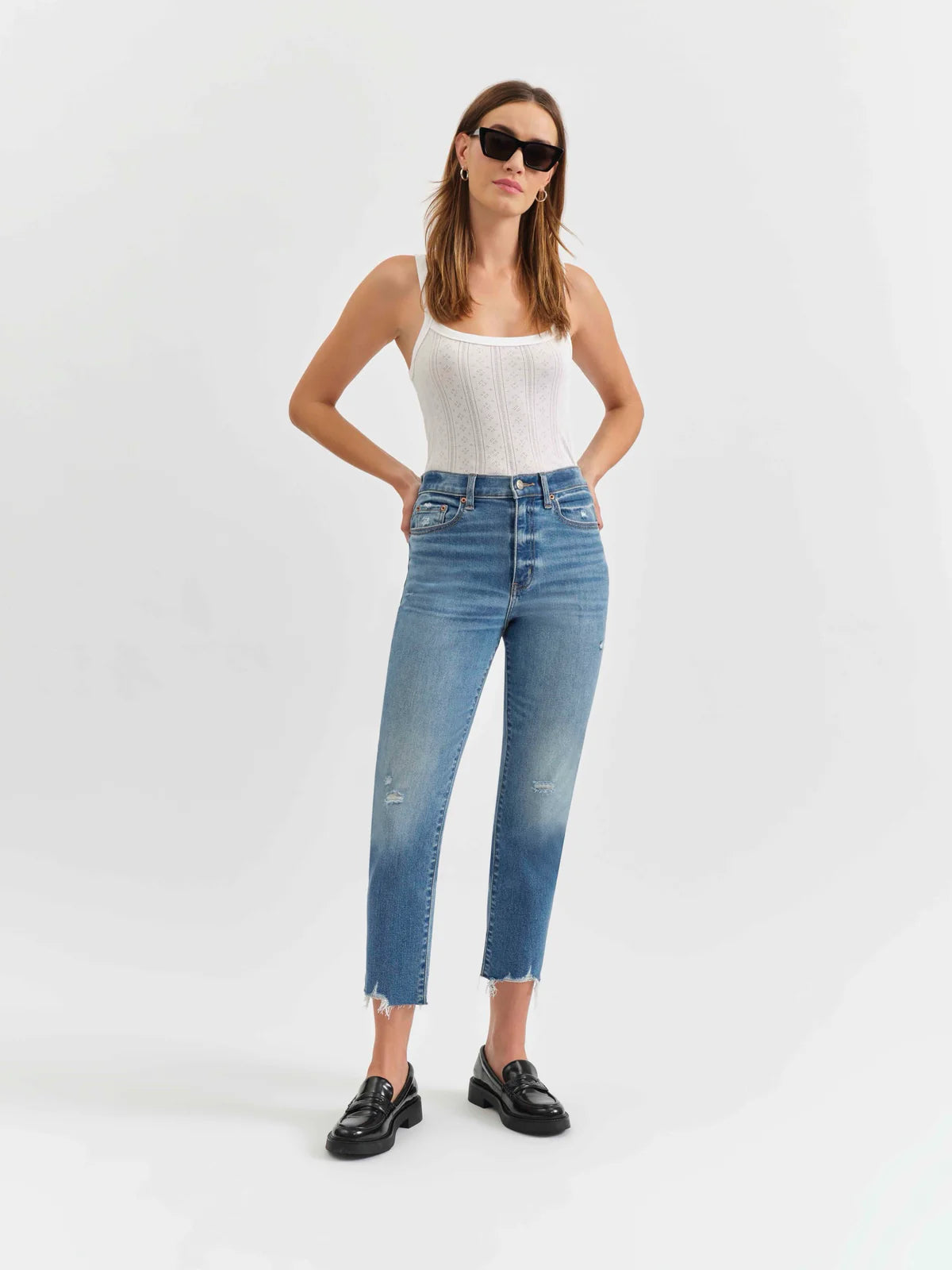 High Street High Rise Cigarette Jean