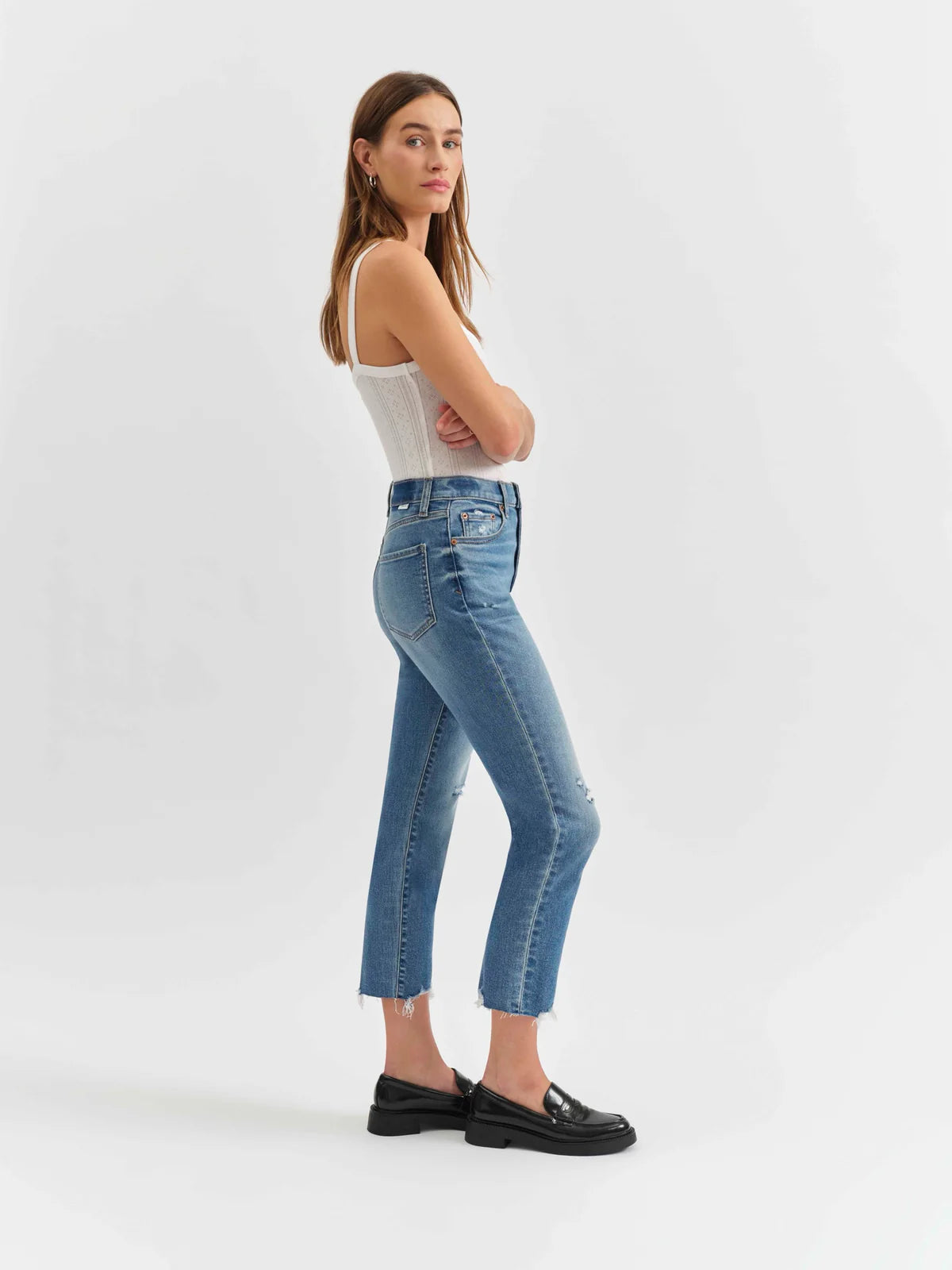 High Street High Rise Cigarette Jean