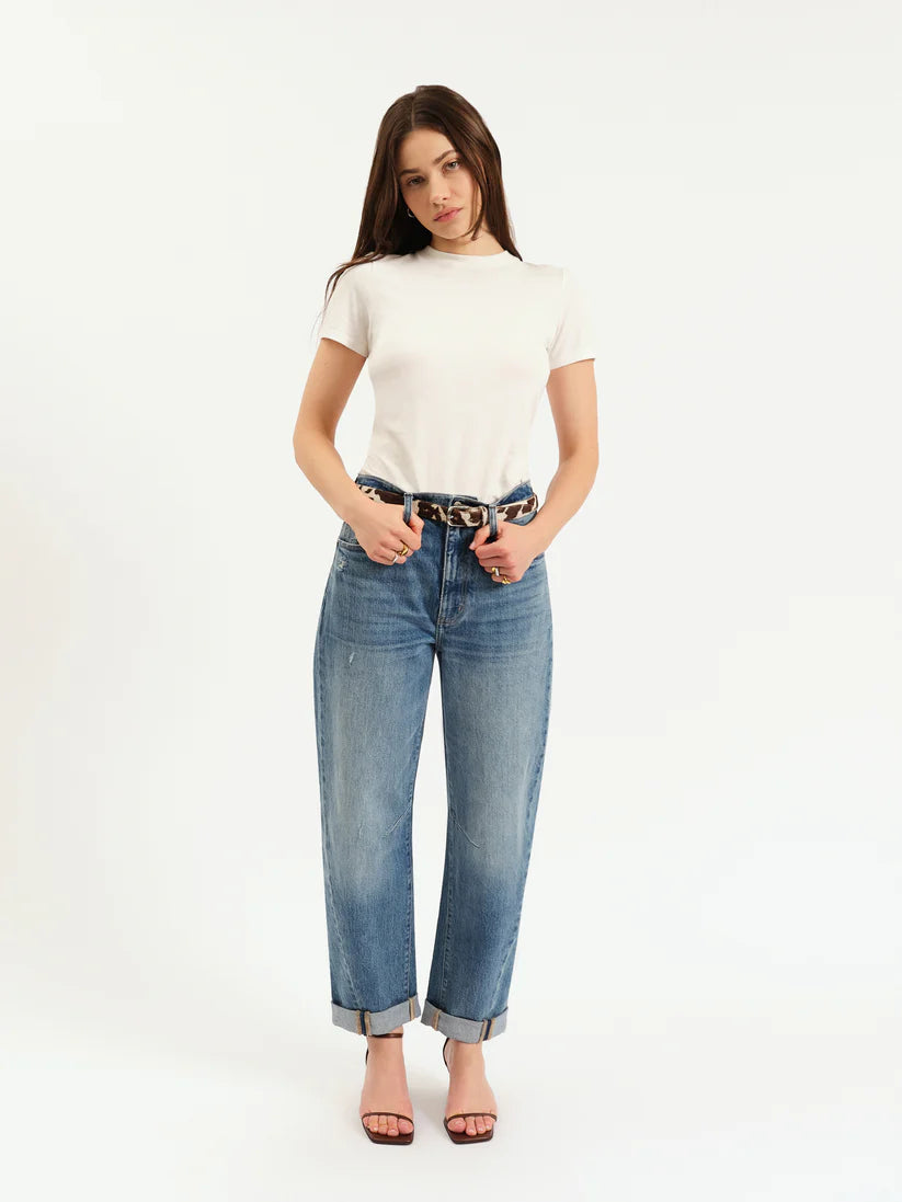 Venice Cuffed Barrel Jean