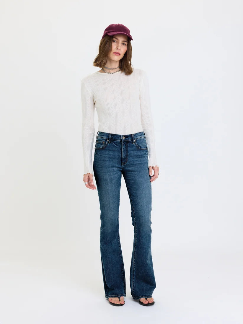 Lover Mid Rise Flare Jean