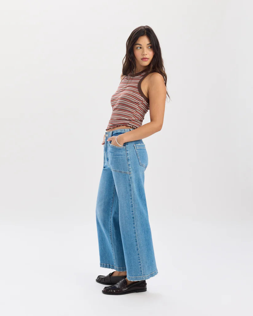 Valley Girl - High Rise Wide Ankle