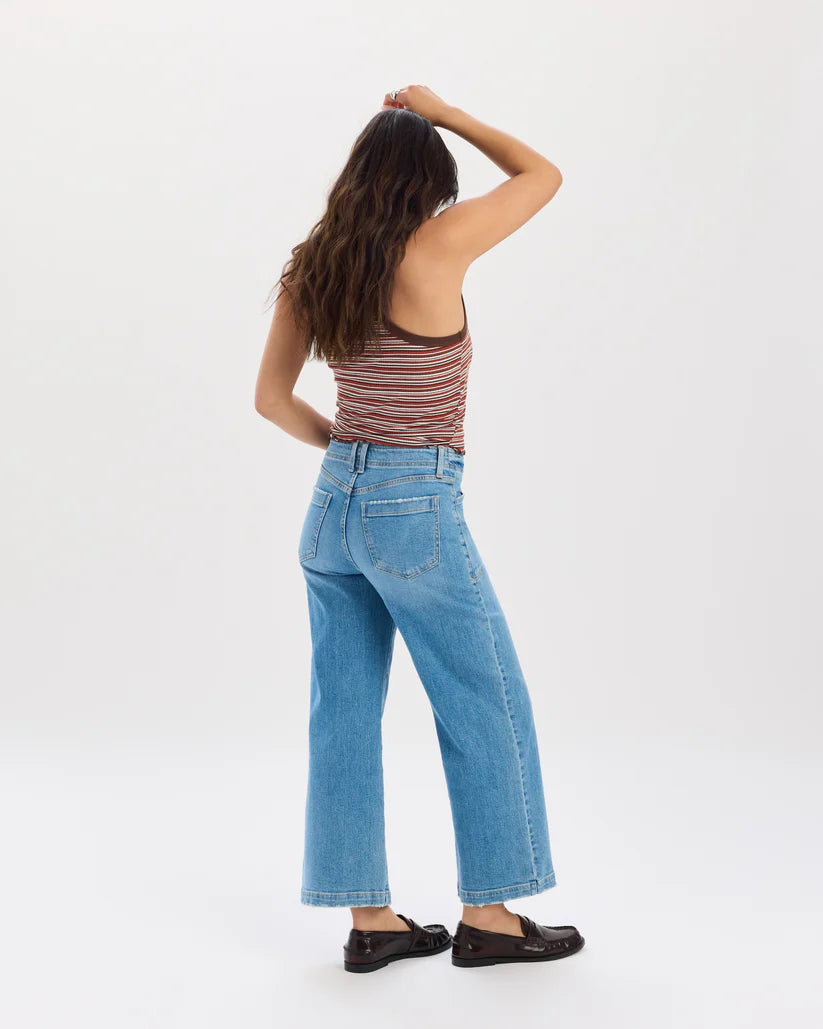 Valley Girl - High Rise Wide Ankle