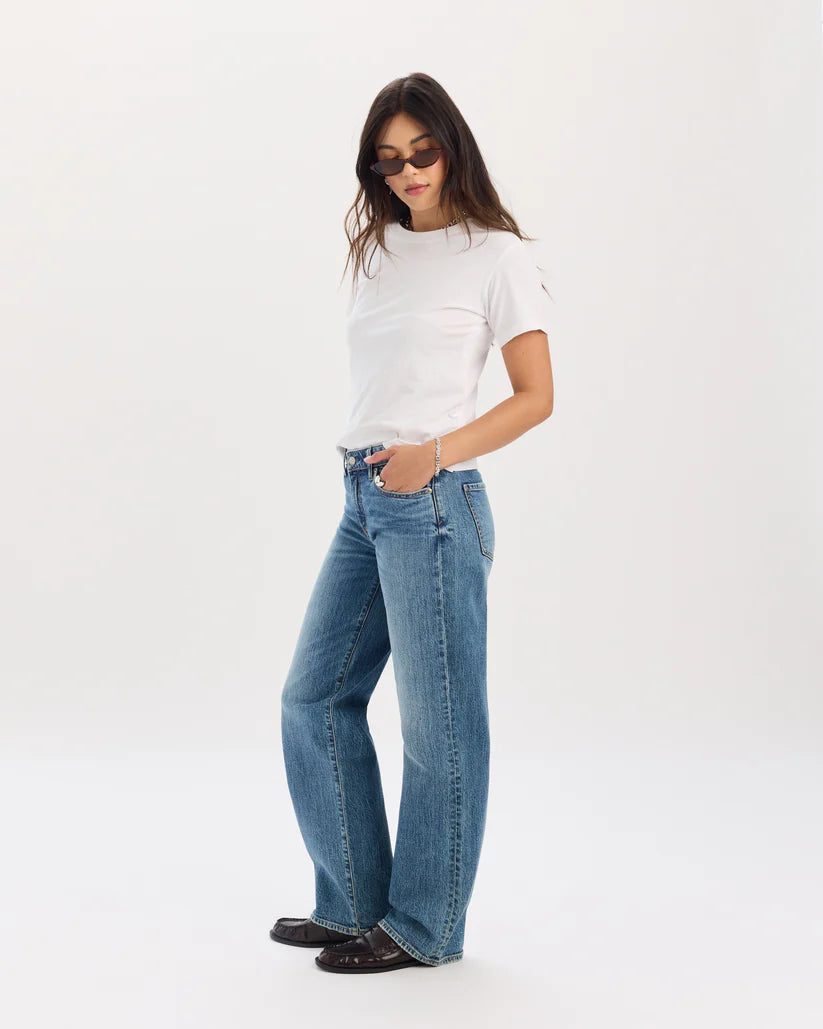 the Keeper- low rise straight jean