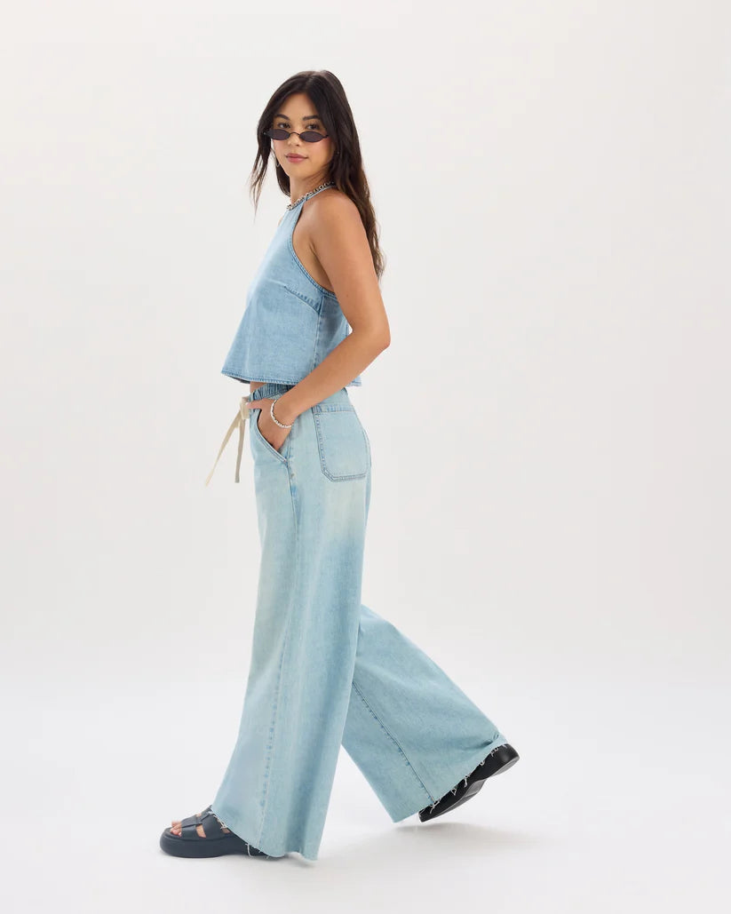Cabana Drawstring Wide Leg