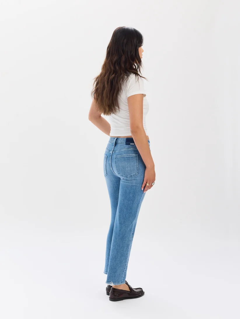 Rebel Mid Rise Slim Straight