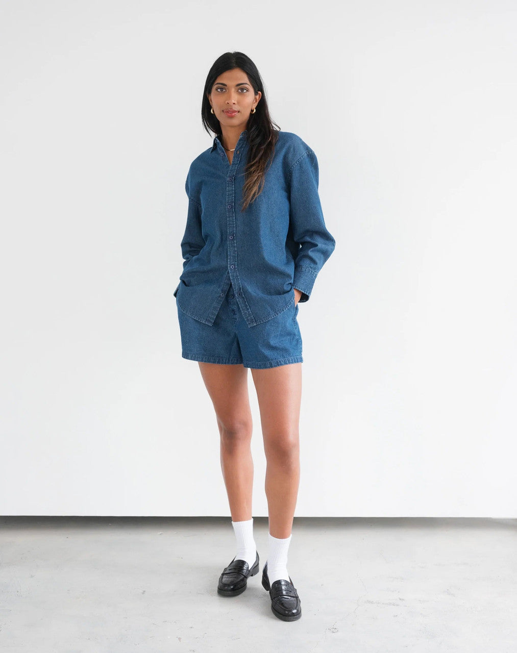 Denim Boxer Short