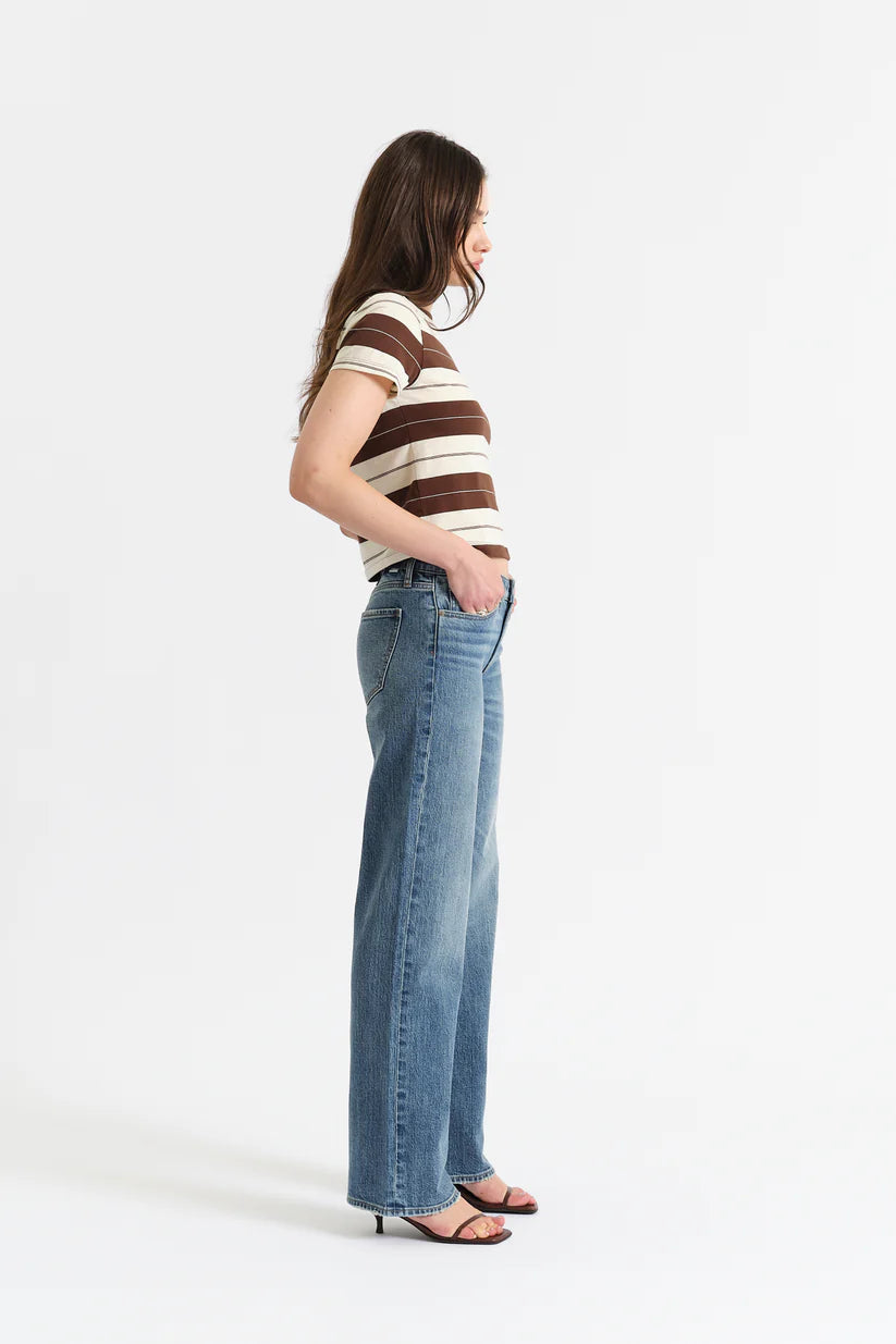the Keeper- low rise straight jean