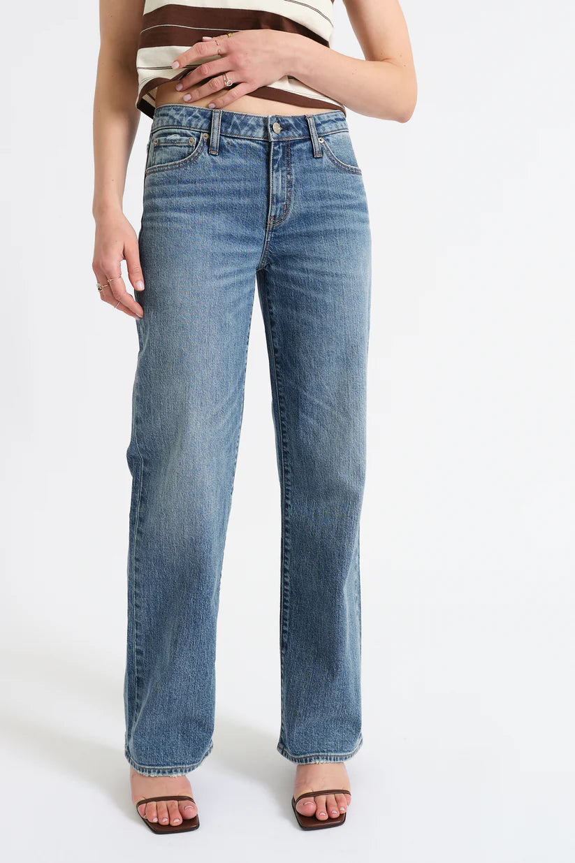 the Keeper- low rise straight jean
