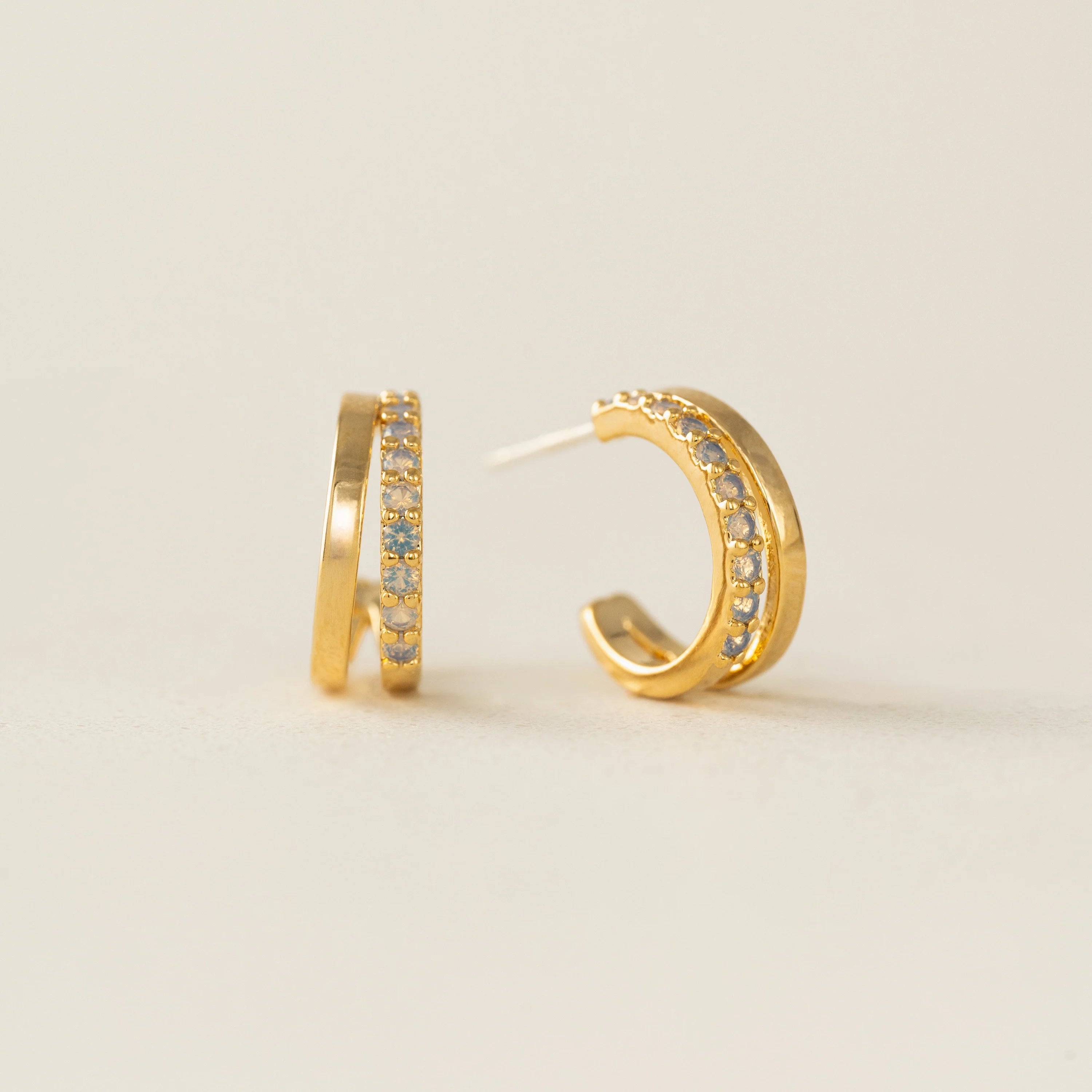 Dewdrop Hoop Earring