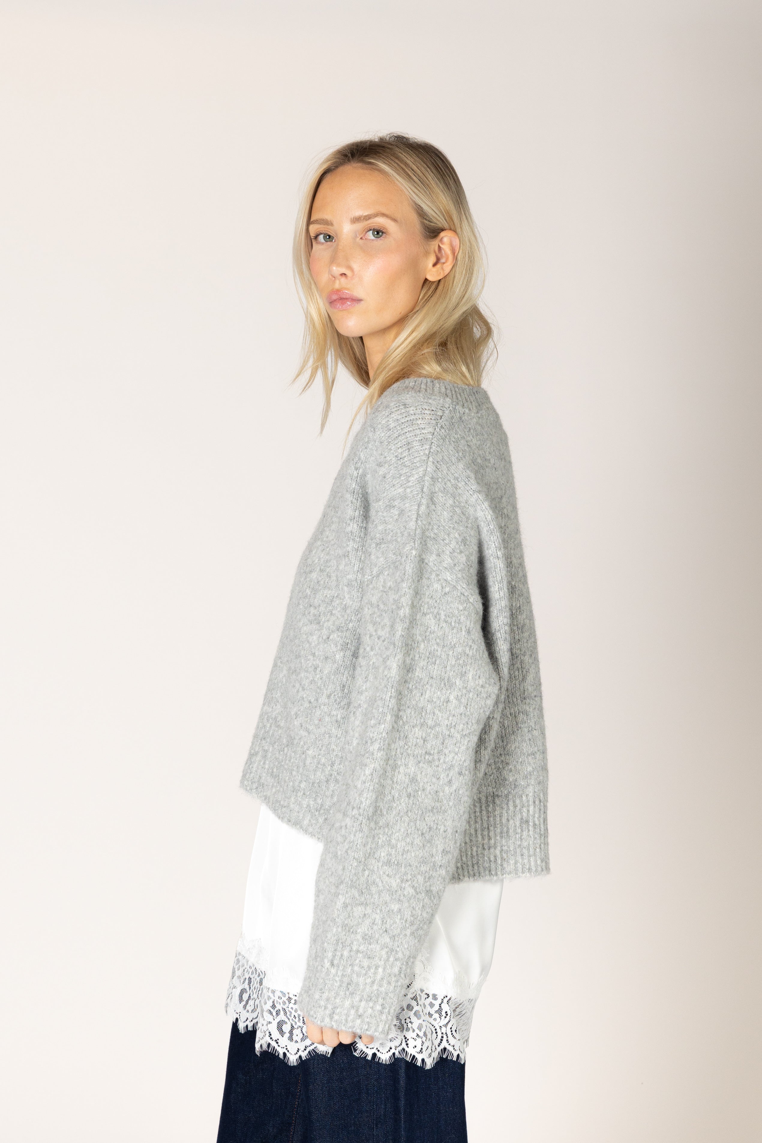EttaLuxe V Sweater