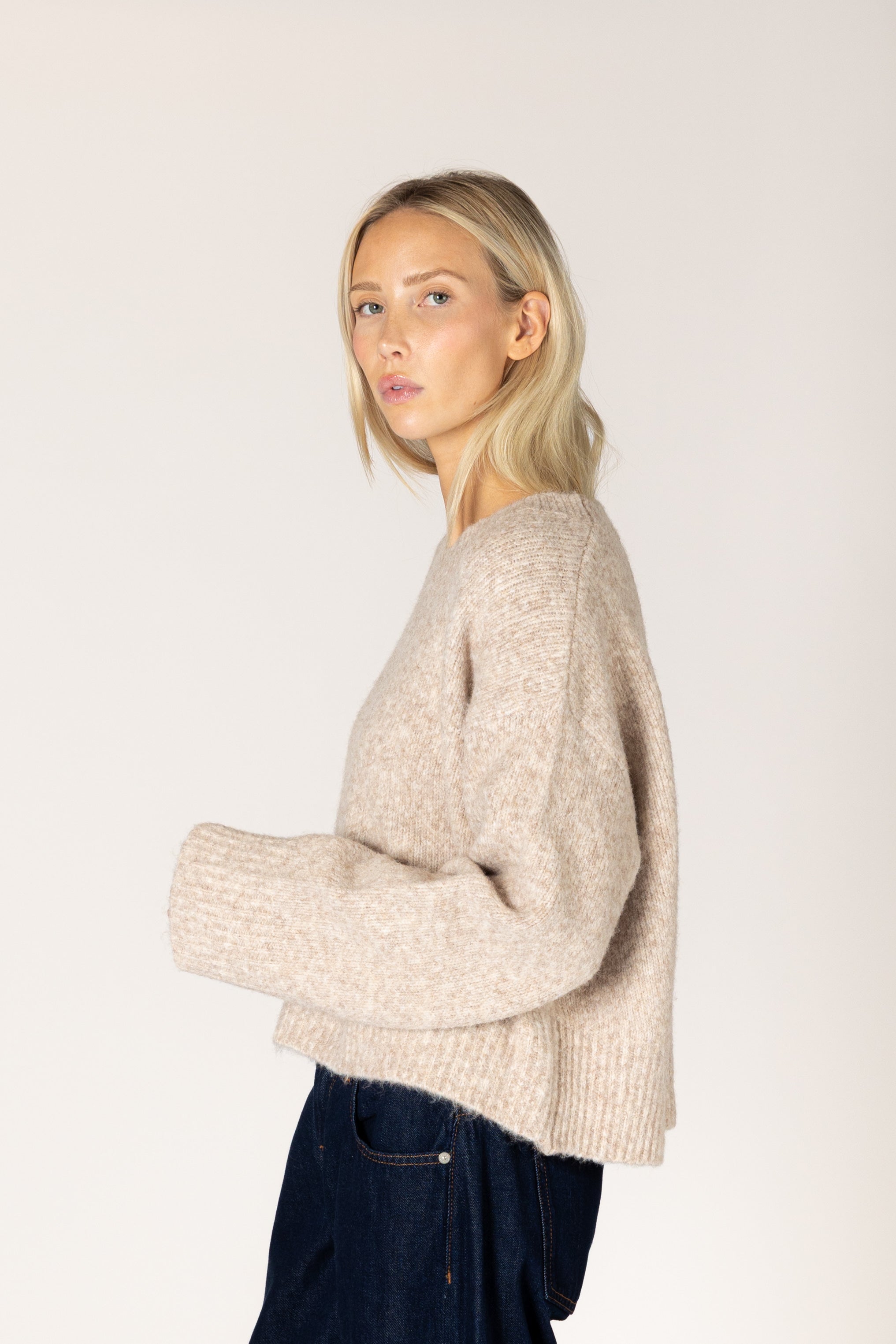 Luxe Crew Pullover