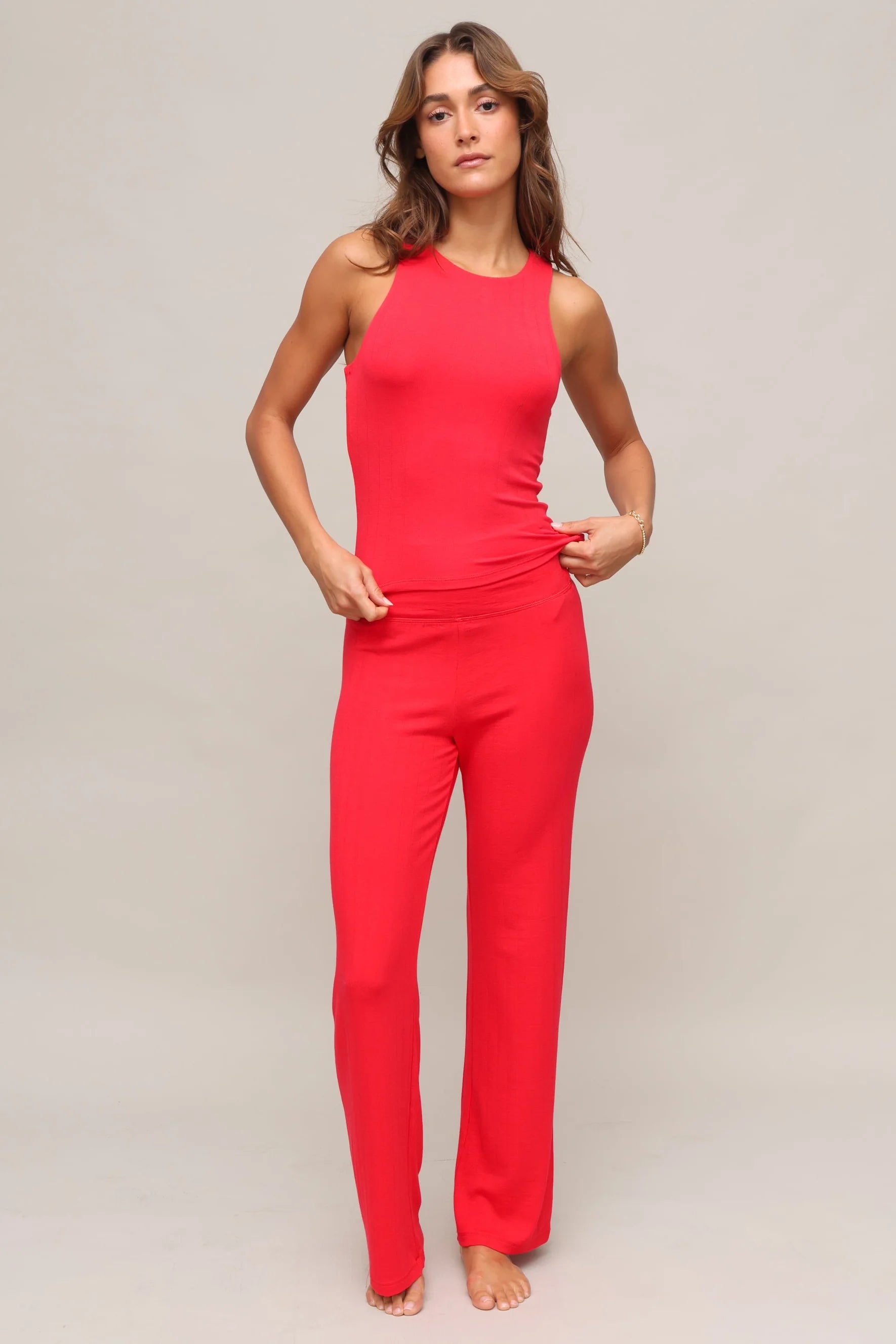 Essential Fold Over Pant