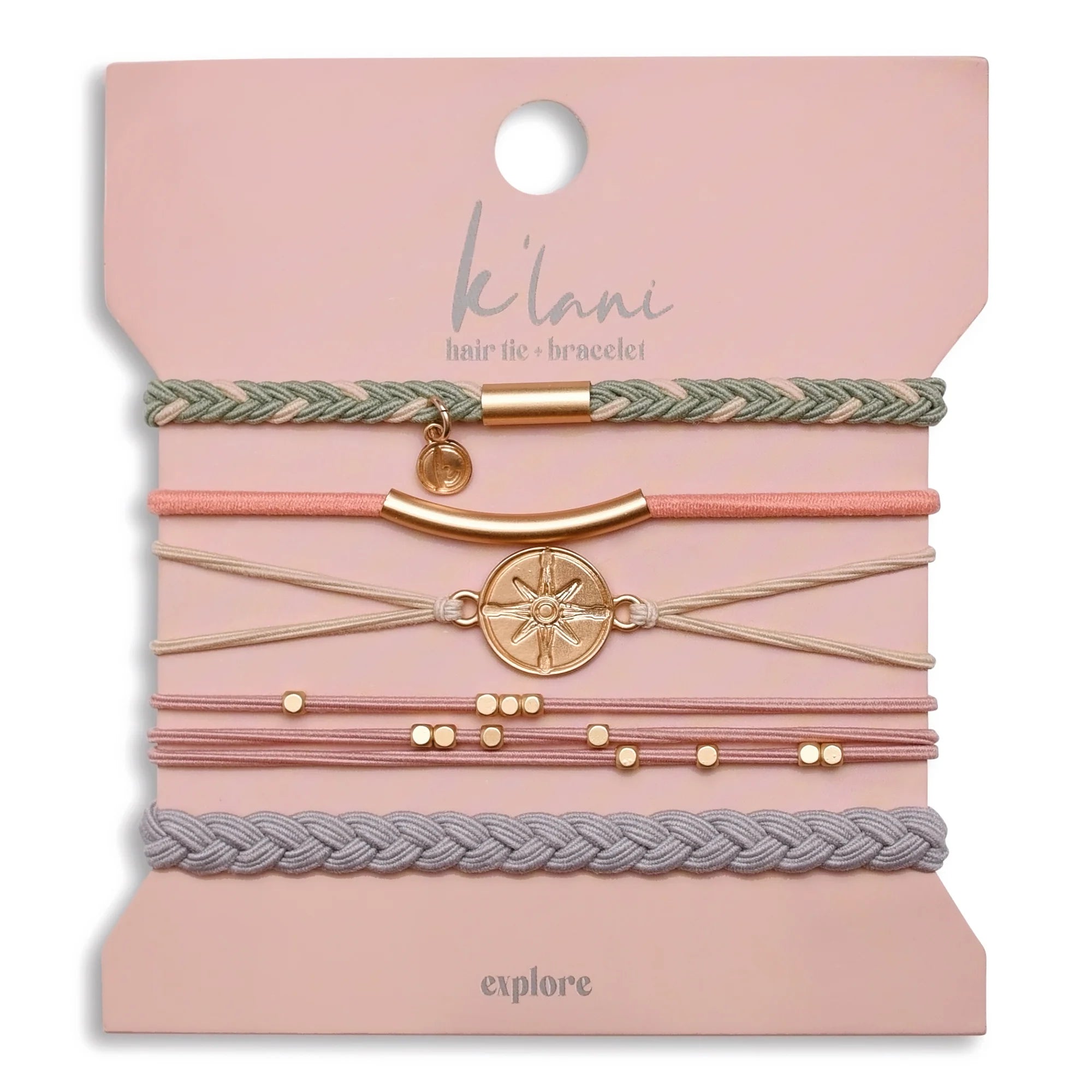 EXPLORE Hair Tie Bracelets