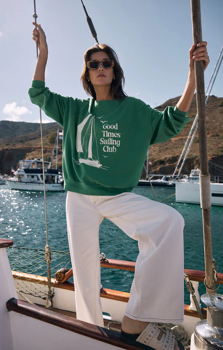 Sail Away Sunday Sweatshirt