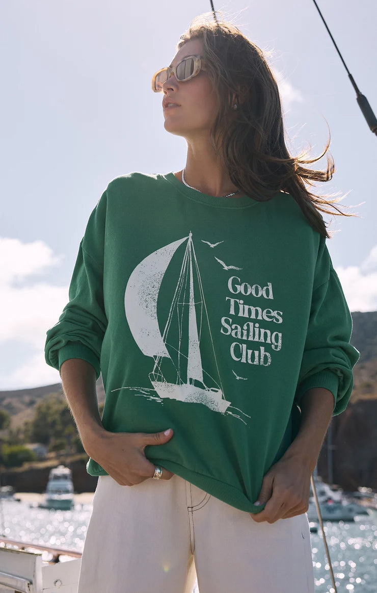 Sail Away Sunday Sweatshirt