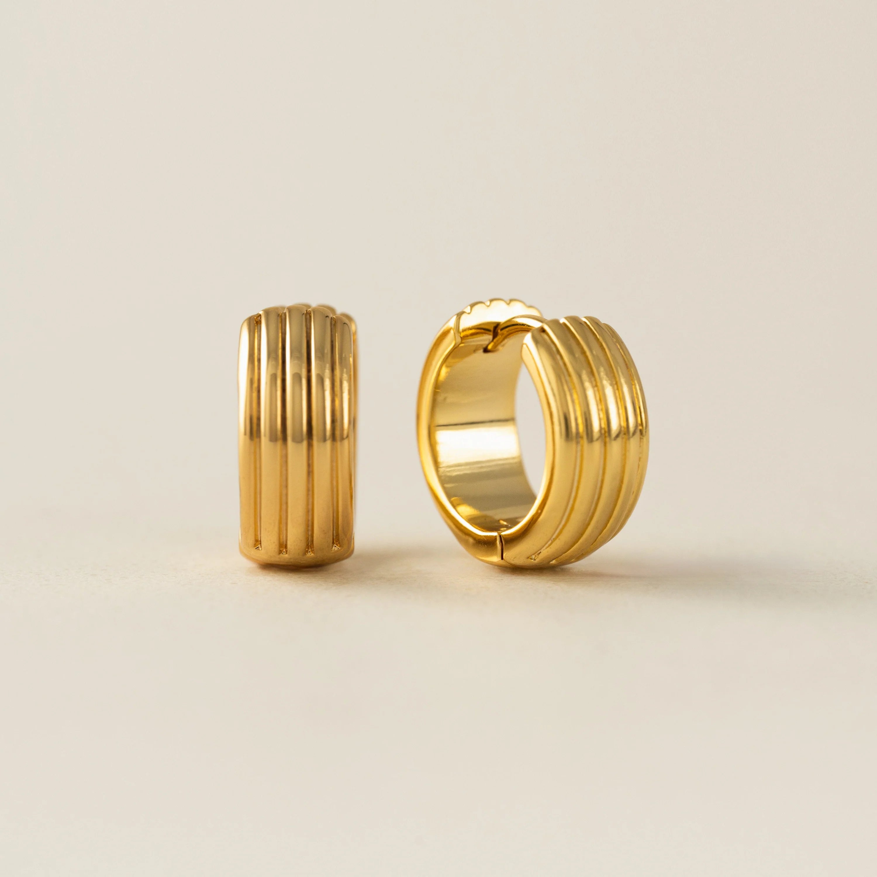 Groove Hoop Earrings