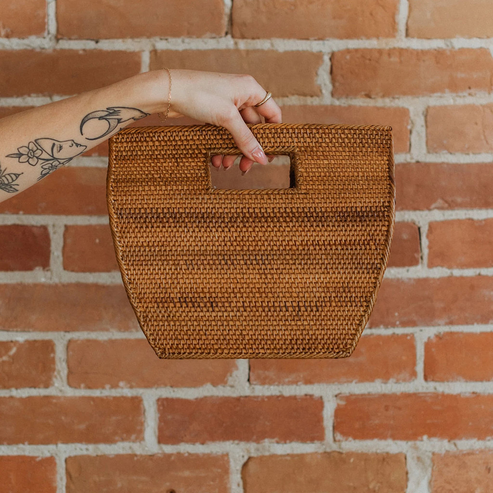 Cut Out Bali Hand Bag