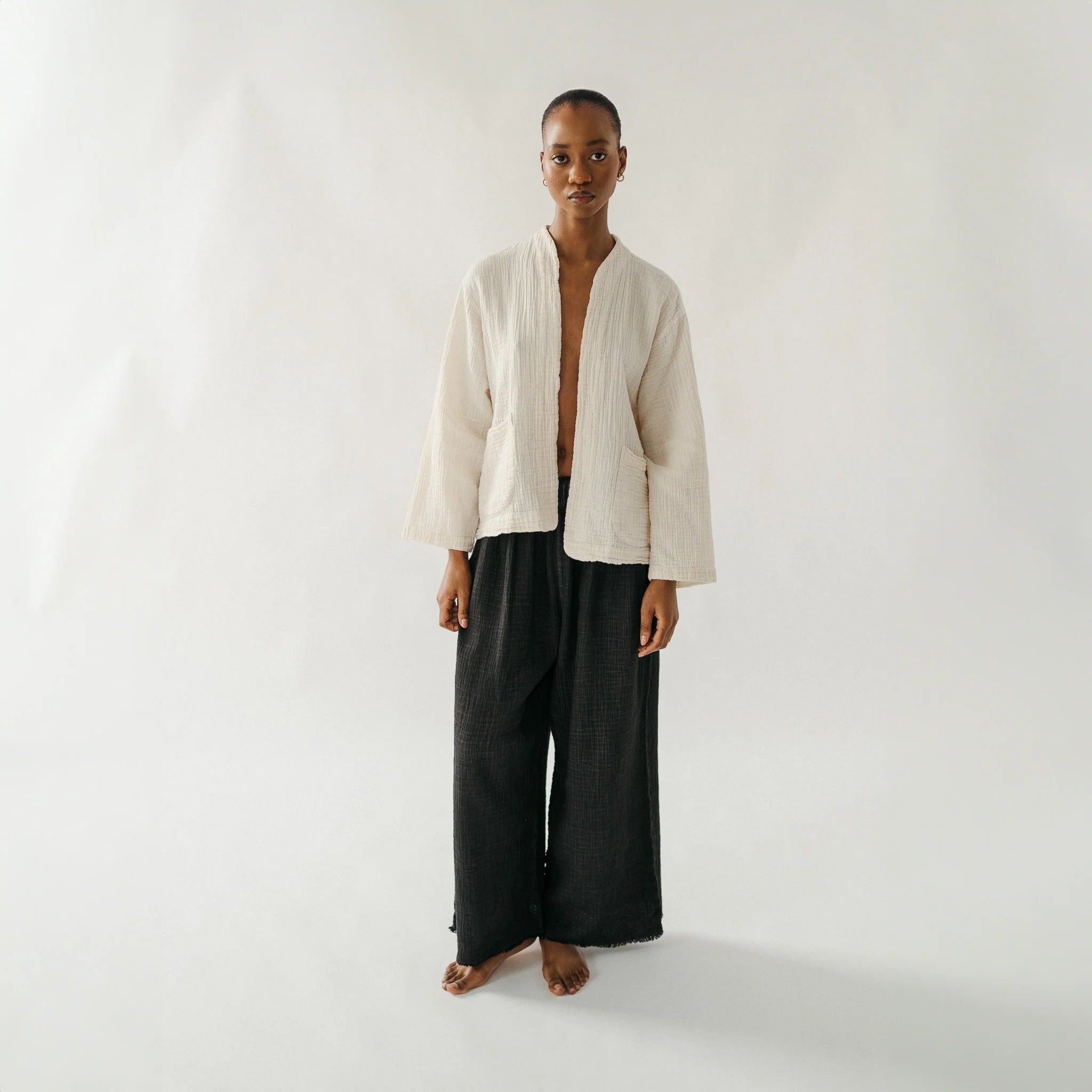 Crinkle Short Jacket