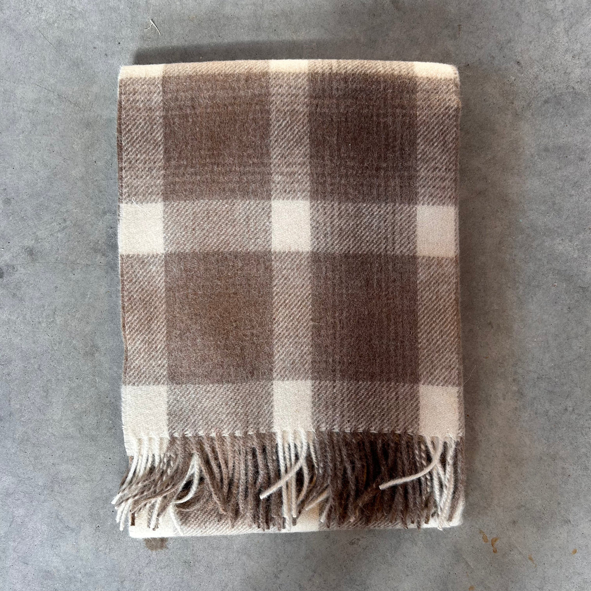 Georgian Plaid Throw