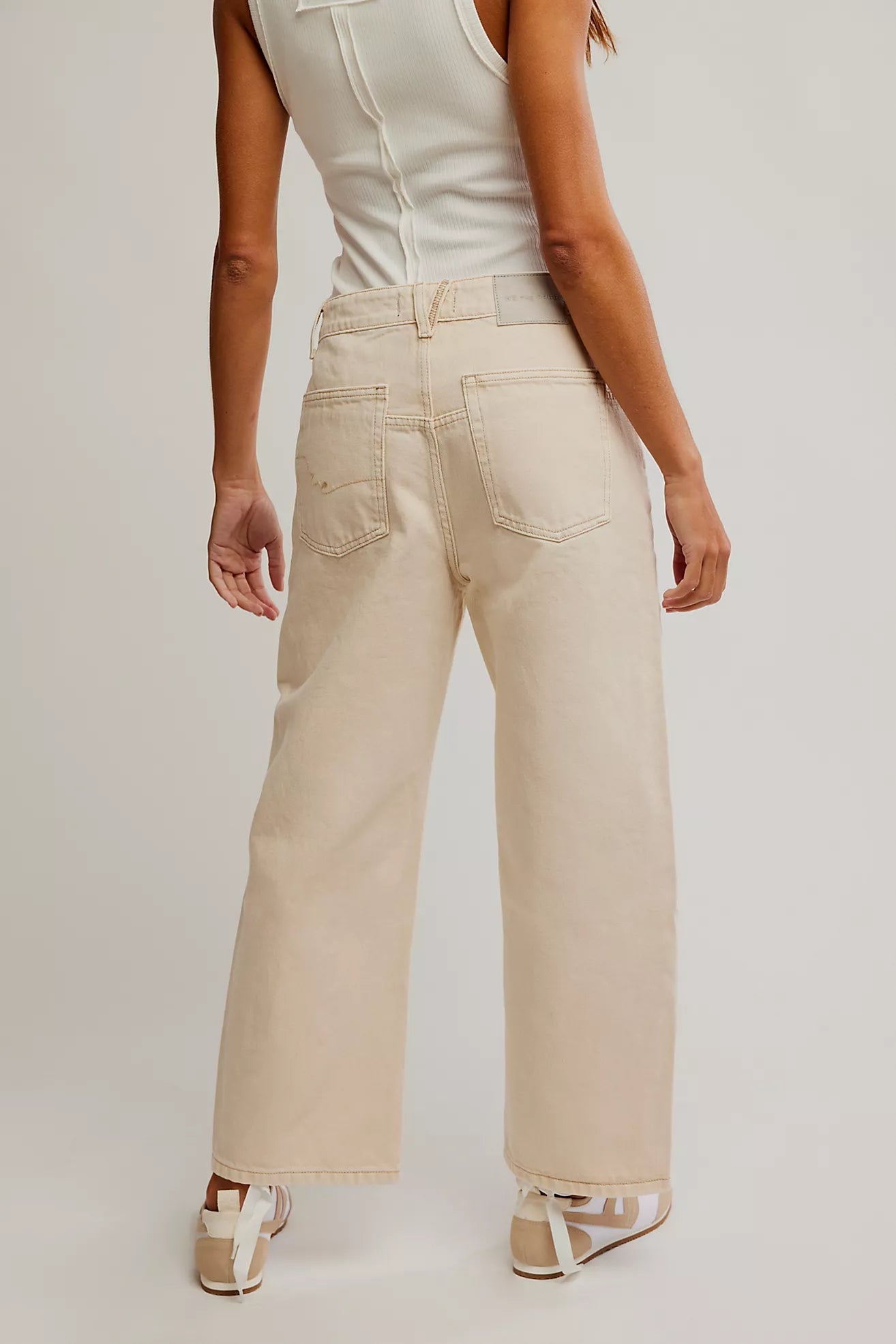 Free People Deep Trance Dropped Boyfriend Jeans