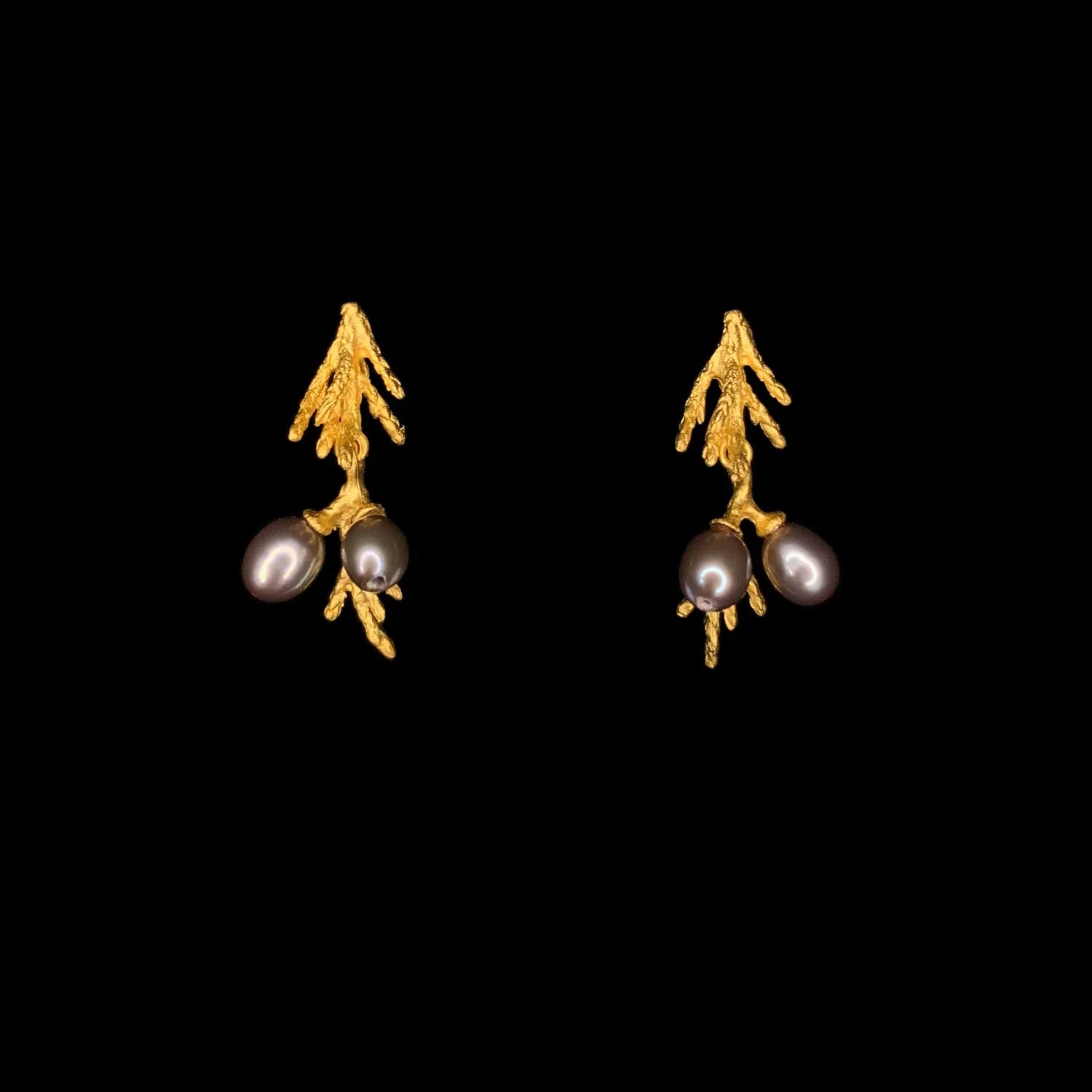 Juniper Stud Drop Earrings