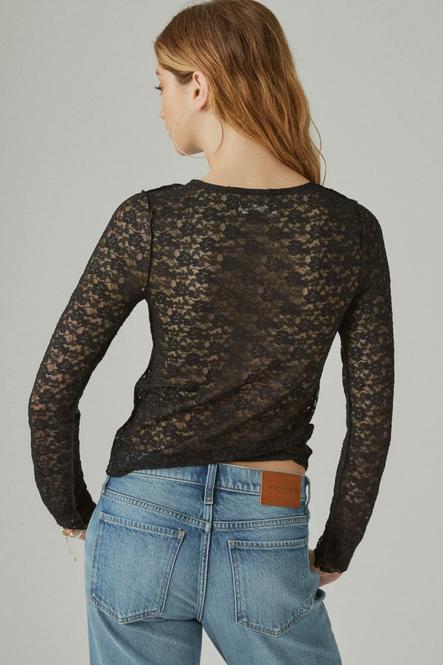 Lace Layering Top