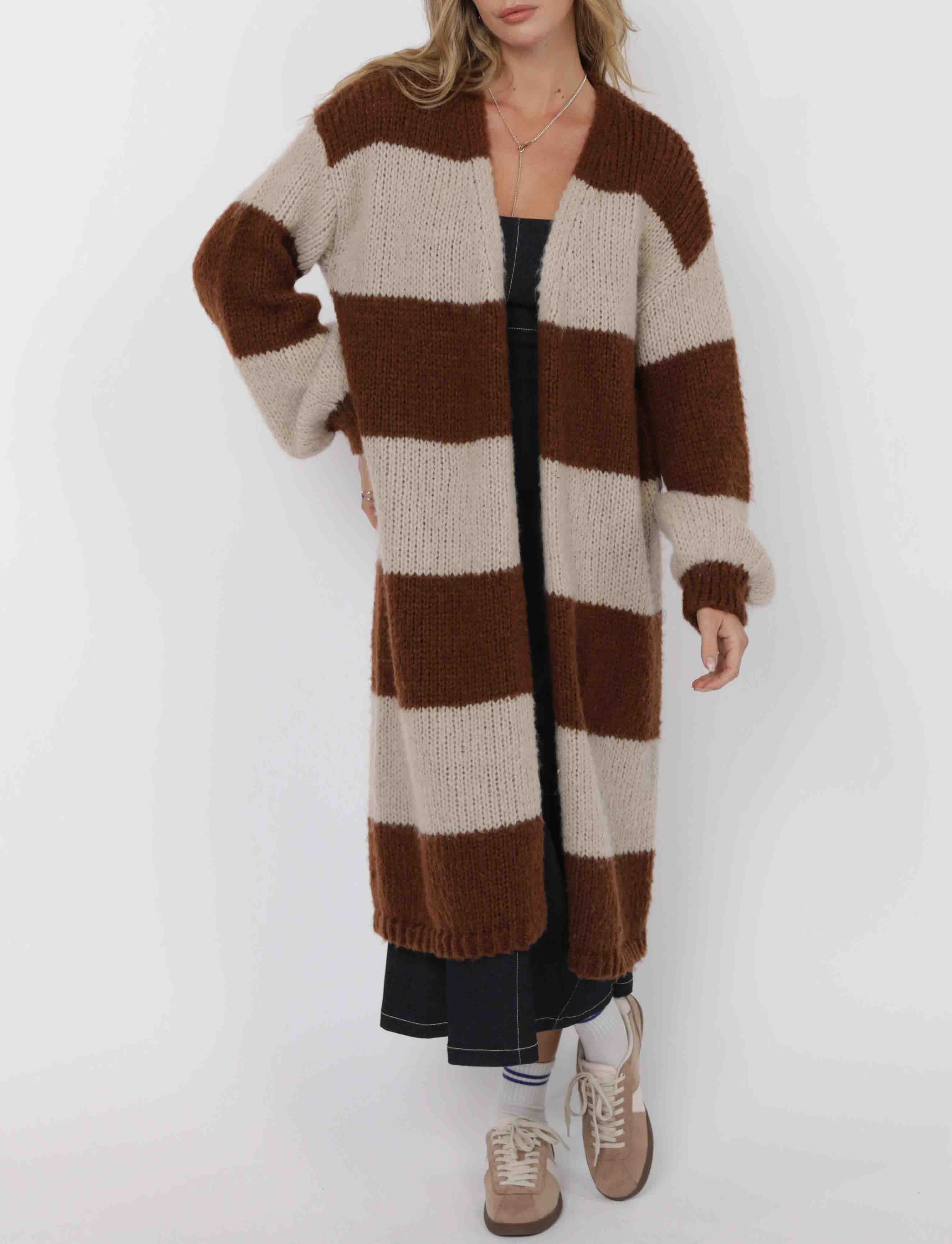 Suki Bubble Sleeve Duster
